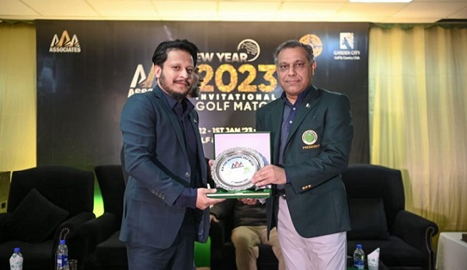 AAA Associates, Garden City Golf and Country Club Bahria Town organizes New Year Invitational Golf Match