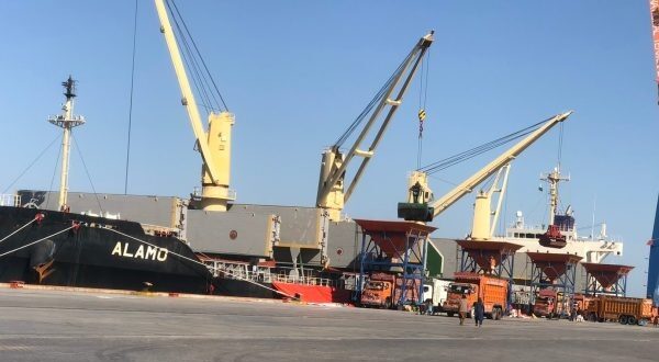 Gwadar port receives another bulk DAP vessel for Afghan Trade Transit