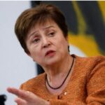 Third of world in recession this year, IMF head warns