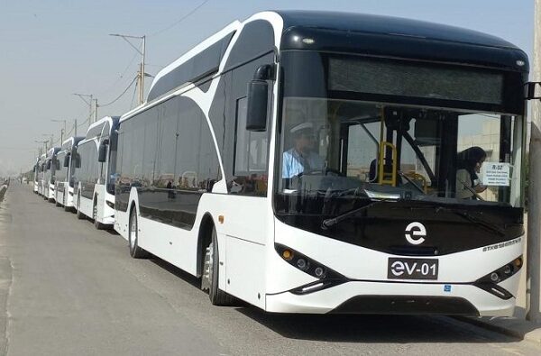 Pakistan’s first electronic bus service launched in Karachi
