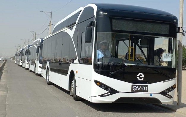 Pakistan’s first electronic bus service launched in Karachi