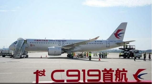 China’s home-grown C919 completes first commercial flight