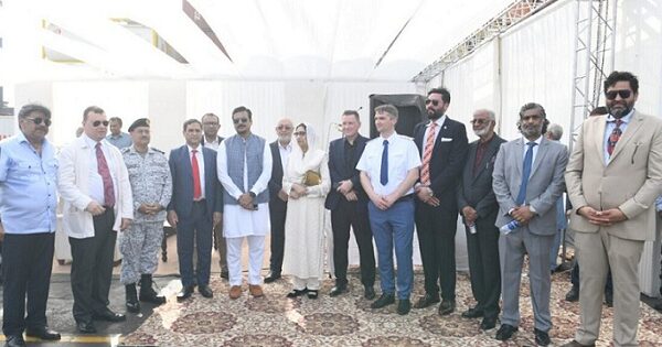 Russian container ship arrives at Karachi Port