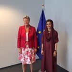 Hina Rabani Khar and EU Commissioner discuss matters of flood rehabilitation, food security, energy, trade & GSP+ Scheme