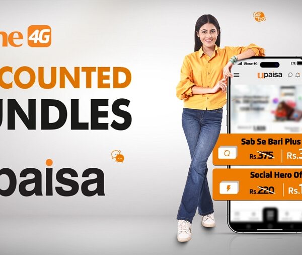 UPaisa offers rewarding discounts on Ufone 4G bundles exclusively for its users
