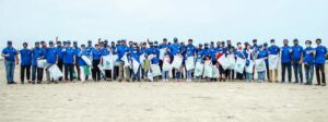 Unity Foods carries out beach cleaning activity under the Plastic Free July global initiative