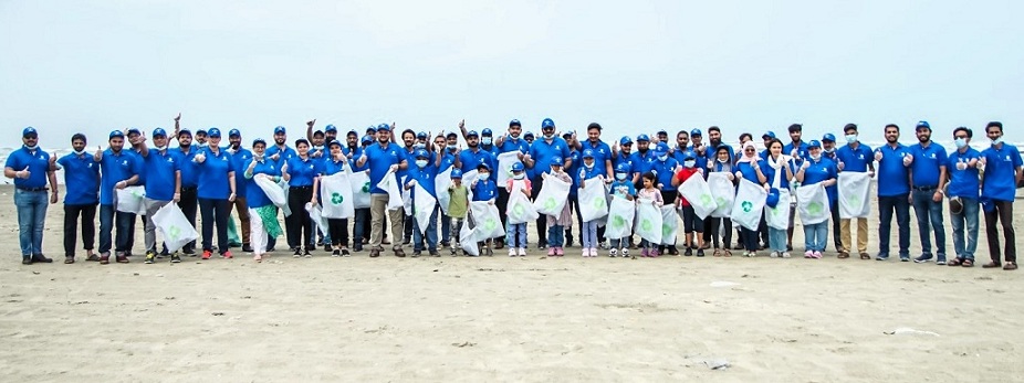 Unity Foods carries out beach cleaning activity under the Plastic Free July global initiative