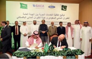 Pakistan signs air services agreement with Saudi Arabia