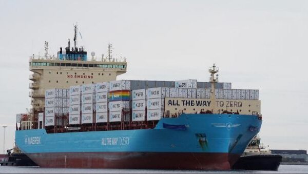 Maersk unveils world’s first bio-methanol container ship