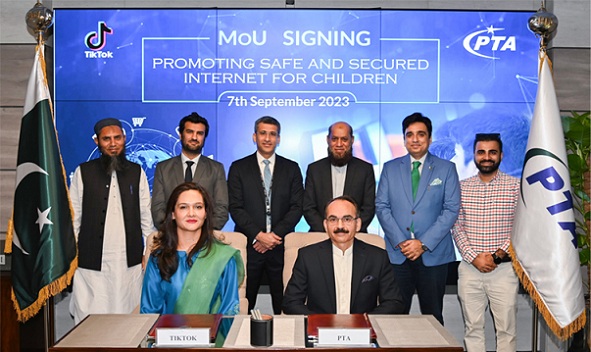 PTA and TikTok sign MOU to foster a safer digital environment for Pakistani youth