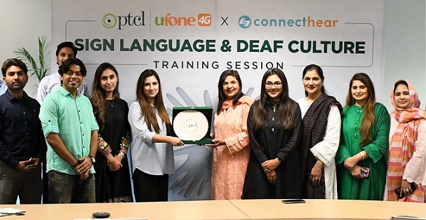 PTCL Group collaborates with ConnectHear to conduct  sign language training