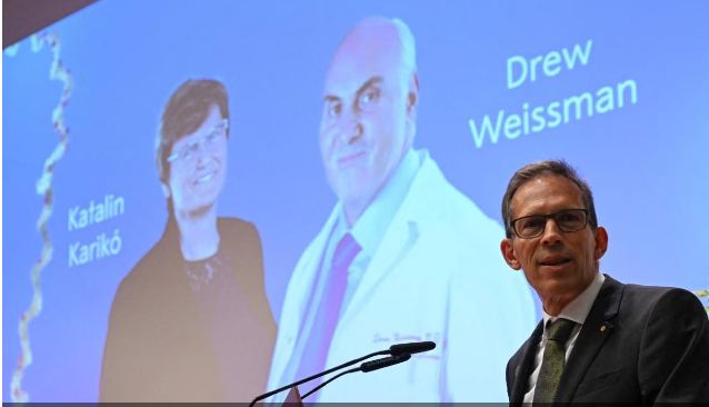 Nobel prize goes to mRNA Covid vaccine researchers