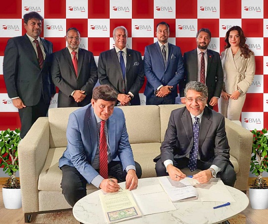 Mobilink Bank signed a strategic partnership with BMA Capital