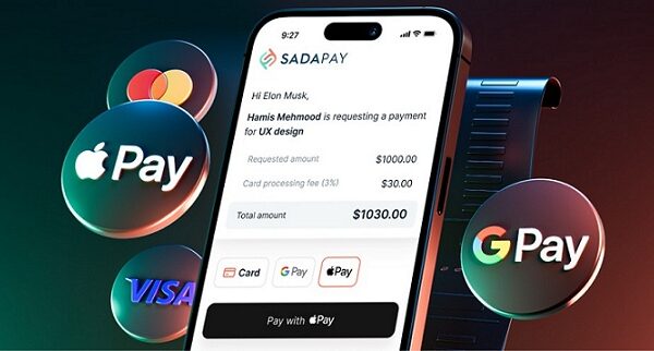 Freelancers can receive payments invoicing from Apple Pay via SadaPay