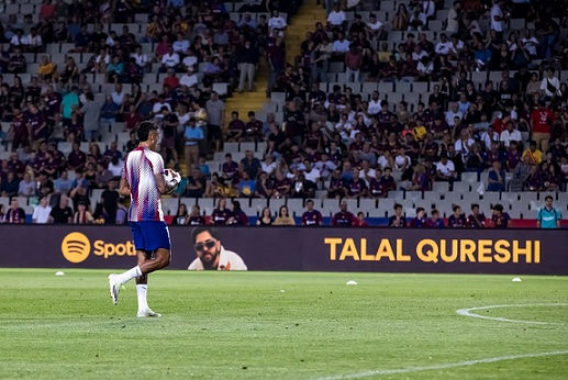 Spotify launches Talal Qureshi’s TURBO on Estadio Olímpico Lluís Companys, Barcelona