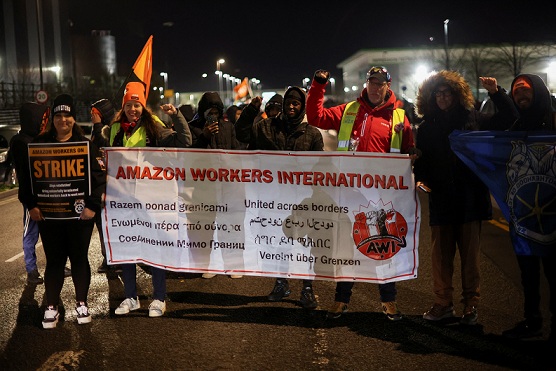 Amazon hit by strikes, protests across Europe during Black Friday sale