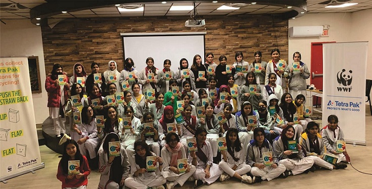 Tetra Pak partner with WWF to mentor 10,000 Pakistani students on waste recycling awareness