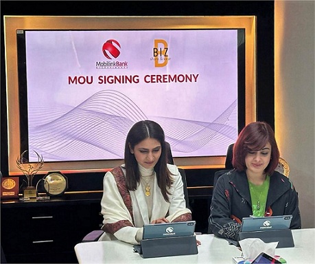 Mobilink Bank and BizB partner to drive financial inclusion, empowering women micro-entrepreneurs