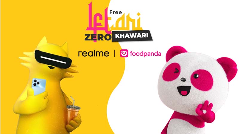 realme Partners with foodpanda to Gift Free Iftari Meals to Fans During Ramadan