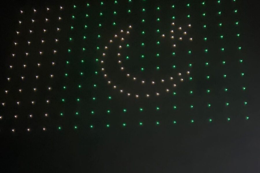 Sports in Pakistan, acquired the cutting-edge drone light technology