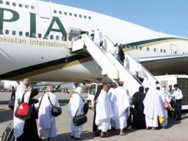 PIA’s first Hajj flight from Sialkot departs for Saudi Arabia