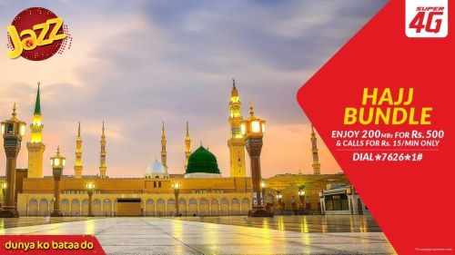 Jazz introduces Saudi data roaming bundles for hajj pilgrims