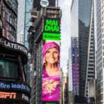 Spotify features Tharparkar artist Mai Dhai on Times Square as the EQUAL PK ambassador for June 2024