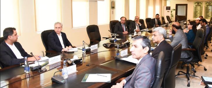 Muhammad Aurangzeb chair the meeting regarding on releasing of IMT spectrum for NGMB in Pakistan