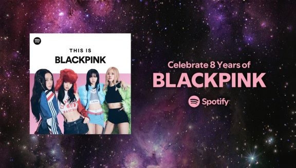 BLACKPINK teams up with Spotify to celebrate debut anniversary