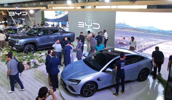 BYD Showcases Flagship EV at Pakistan Auto Show 2024