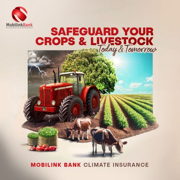 Mobilink Bank introduces climate Shock insurance