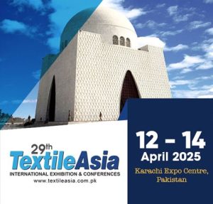 29th Textile Asia 2025 to be held from April 12–14 in Karachi