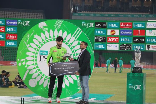 BYD ‘Seals’ Victory with HBL PSL X’s Player of the Tournament