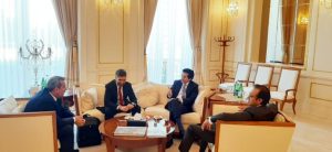 Pervaiz Malik & SOCAR President Discuss Strengthening Energy Ties