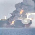 Strait of Hormuz in Flames! Tankers Burn Following Devastating Crash