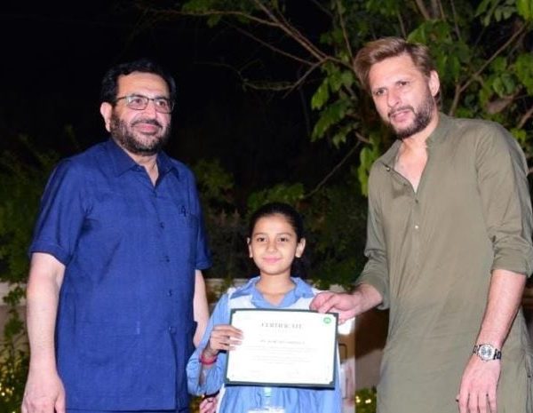 Shahid Afridi says empowering daughters from deprived families with quality education is a must for Pakistan's progress