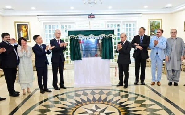 PM launches Chinese textile group’s economic zone, expecting $400 Million in exports