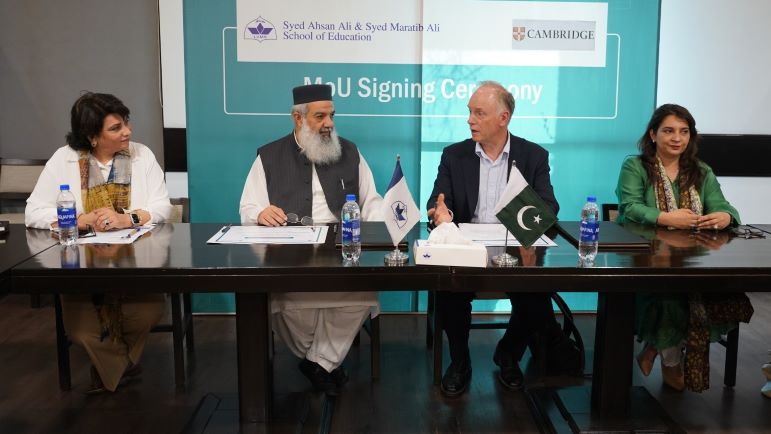Cambridge University Press & Assessment and LUMS Partner to Elevate Teacher Education in Pakistan