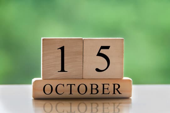 October 15 Is the New Deadline for Income Tax Filing