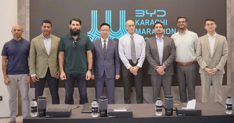 BYD – Mega Motor Company partners with Pakistan’s first World Athletics–Certified Karachi Marathon