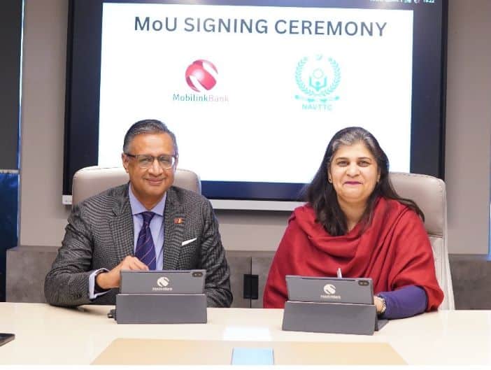 Mobilink Bank and NAVTTC Sign Strategic Partnership to Advance Skills Development, Financial Inclusion, and Women Empowerment Across Pakistan