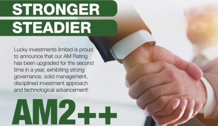 Lucky investments achieve asset manager rating upgrade twice in a year