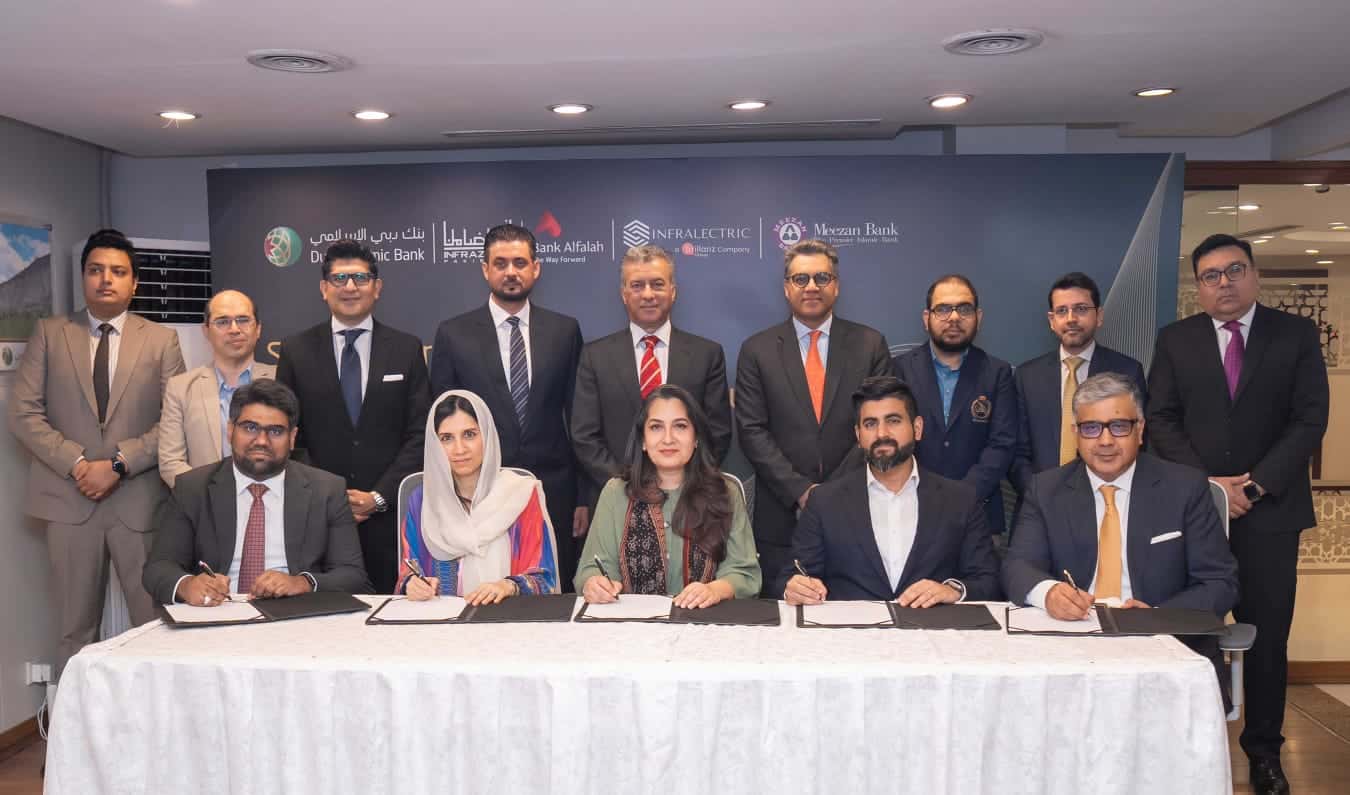 Pakistan’s First PKR 3 Billion, AAA Rated, Green Sukuk for Telecom Sector Launched by InfraZamin Pakistan, Infralectric, DIB Pakistan Limited (Lead Arranger), Bank Alfalah Limited (Joint Lead Bank), and Meezan Bank Limited (Imports Bank)