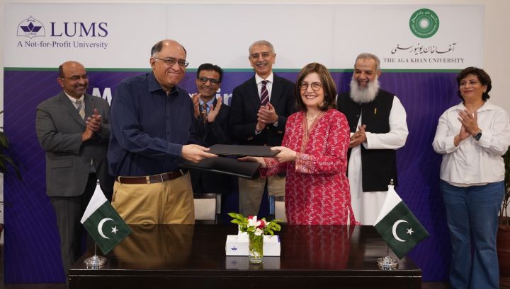 LUMS and Aga Khan University Sign MoU to Strengthen Joint Research and Academic Collaboration