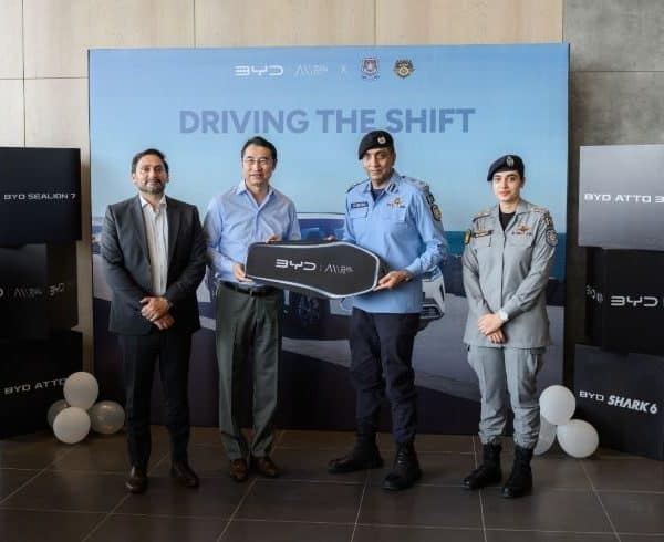 Islamabad Police Departments Mark Milestone in Electric Mobility Adoption with BYD EVs