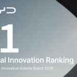 BYD Tops CAM Global Automotive Innovation Ranking in Historic First