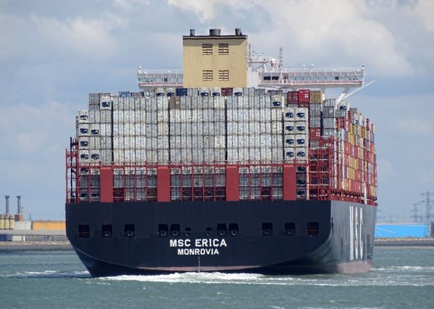 Karachi Port Welcomes One of the World's Largest Container Vessels, MSC Erica
