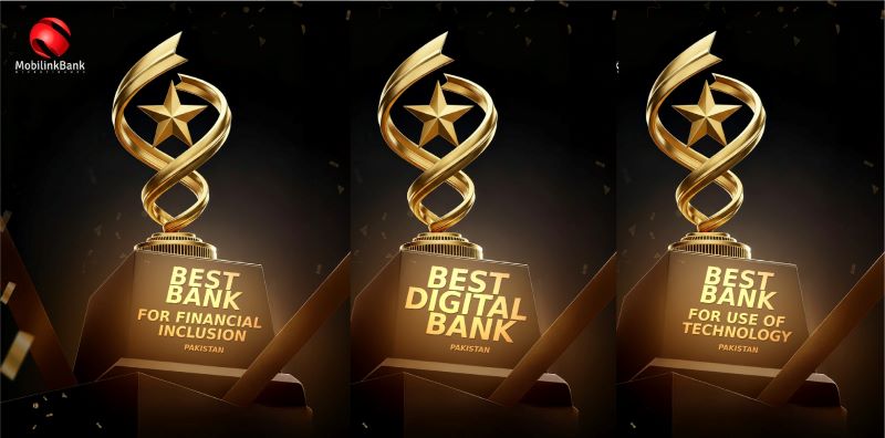 Mobilink Bank Named Pakistan's Best Digital Bank, Secures Three FinanceAsia Awards