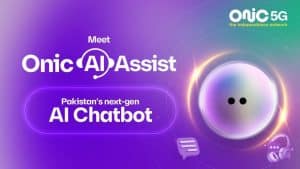 Onic Launches AI Assist, Pakistan's First Intelligent In-App Chat Companion for Mobile Support