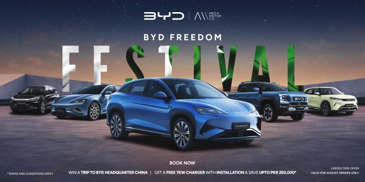BYD-MMC Launches Freedom Festival; Offer Includes Complimentary 7kW Home Charger & Installation